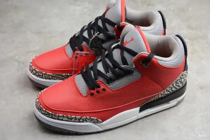 Bmlin Red Jordan CK5692-600 Cement 3 Air 0605